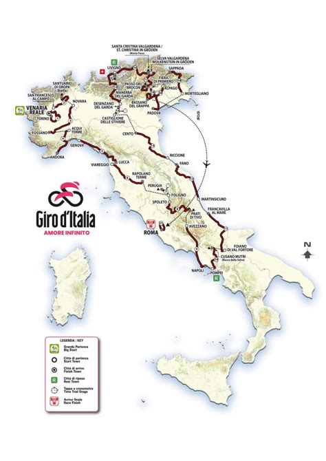 giro d italia 2024 percorso